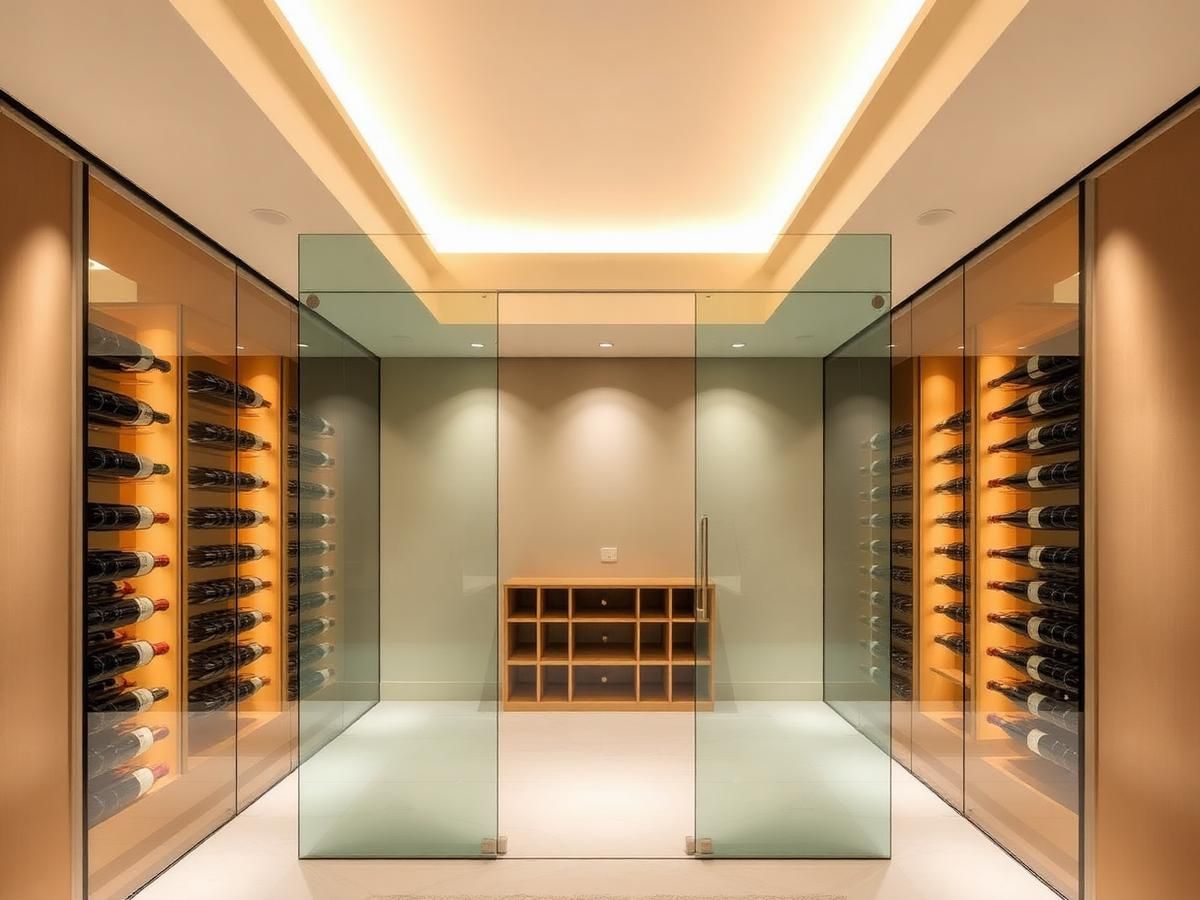 Minimalist frameless glass partition system